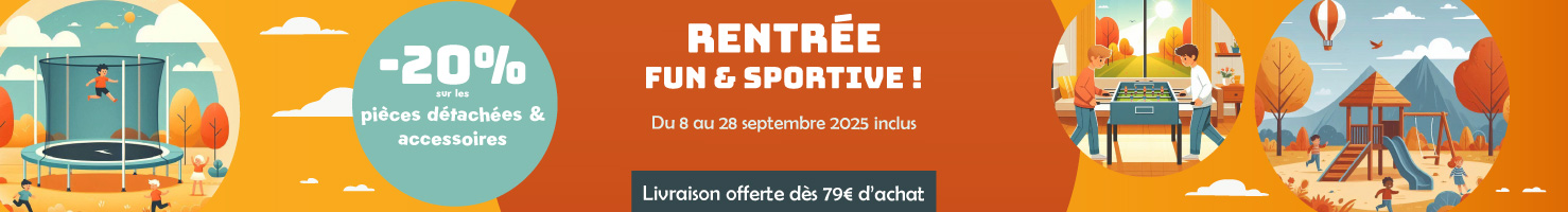 Mai en folie, Loisirs à petits prix - Trampolines et Aires de jeux pas cher
