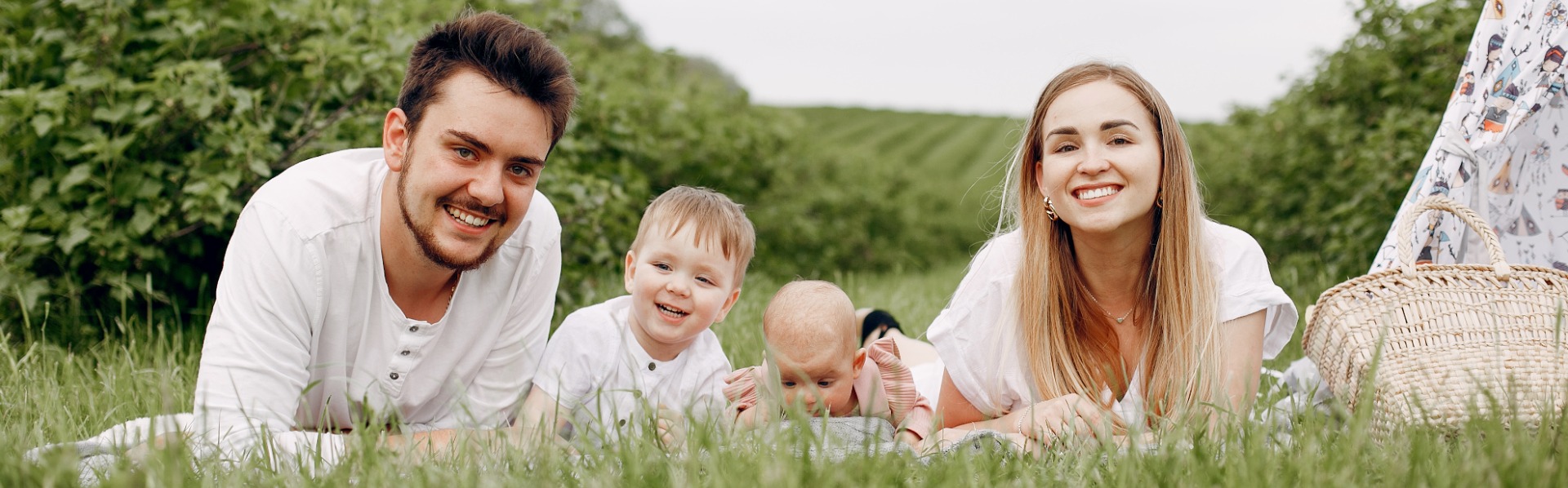 Famille-jardin