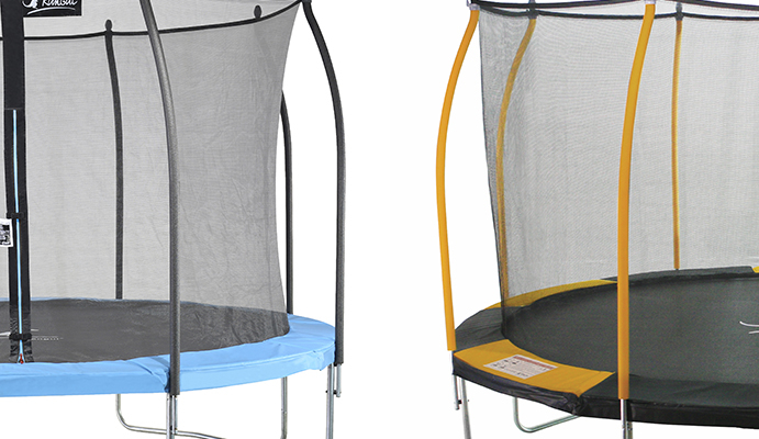 poteau adaptable sur d'autres trampolines