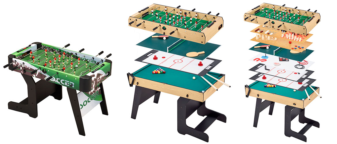 tables de jeux pliables