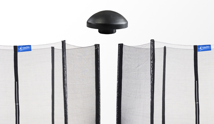 Capuchons poteaux trampoline ralli adaptables