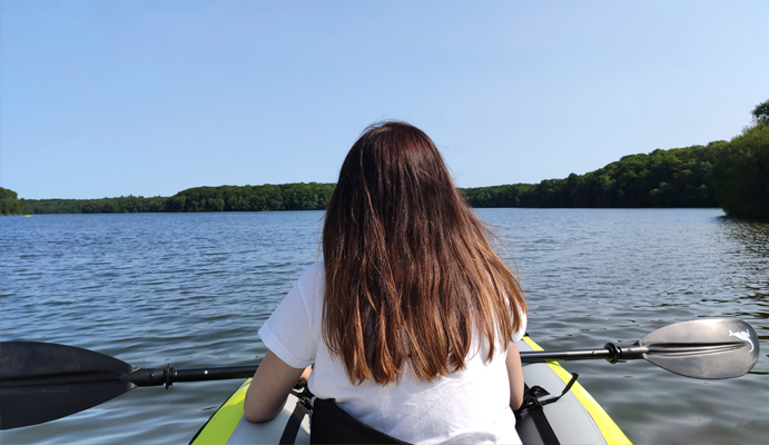 kayak gonflable mode 2 places siege mousse EVA kayak gonflable mode 2 places siege mousse EVA