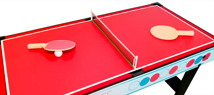 Table de jeux 3 en 1 - Billard - Ping pong - Hockey