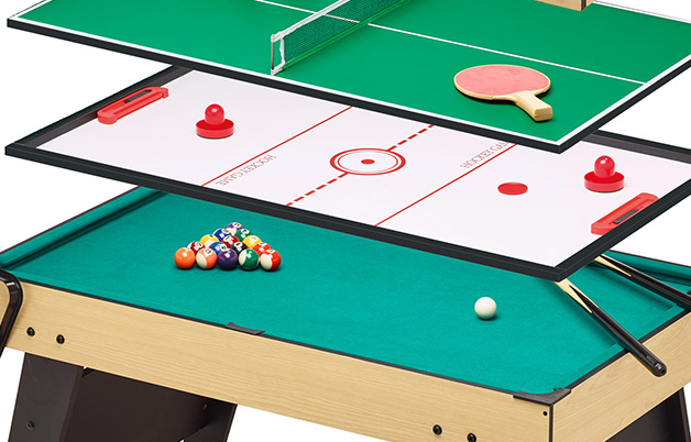 Table multi-jeux 4 en 1