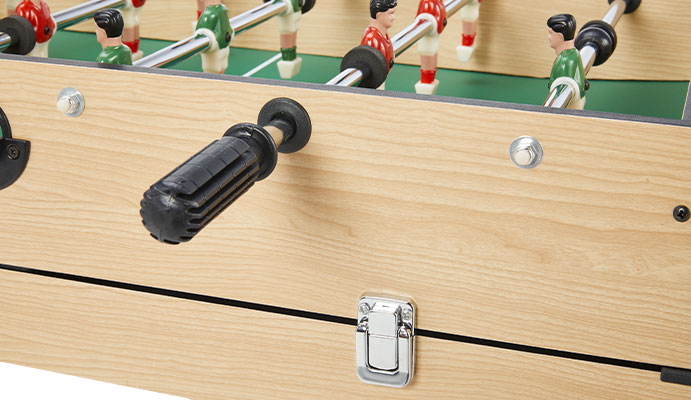 table de jeu 4 en 1 avec un coffre de rangement verrouillable