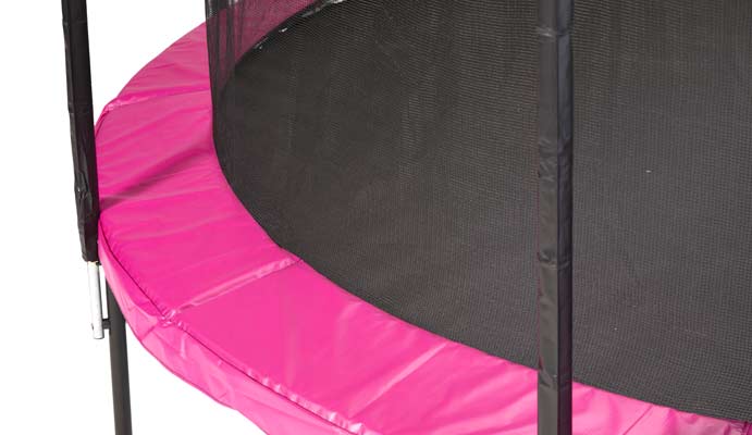 trampoline de jardin bumpi avec filet intérieur