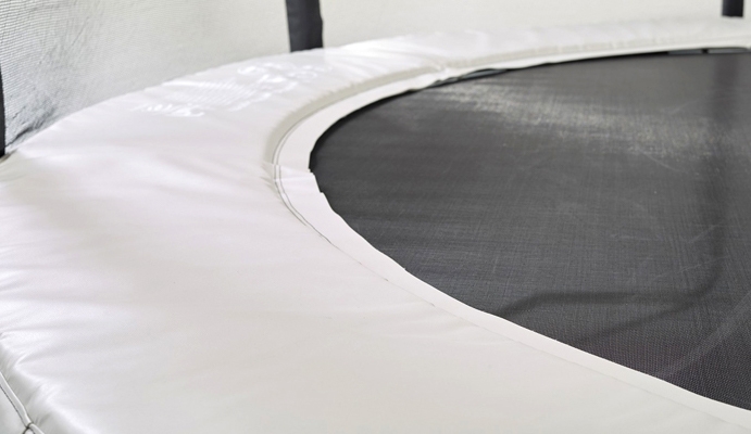 coussin et intérieur trampoline de jardin famili
