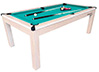 Table de salle à manger 3 en 1 jeux billard tennis de table