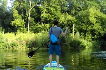 paddle fidji et sac étanche drybag kangui