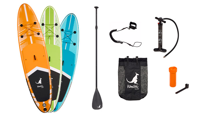 pack clé en main paddle gonflable kangui