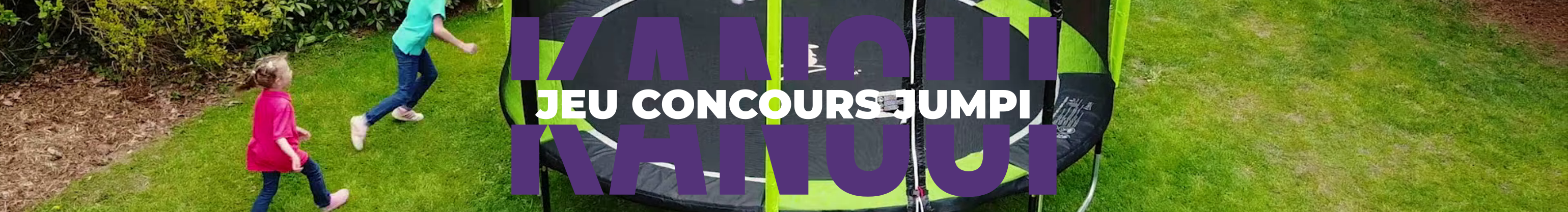 Jeu concours - gagnez un trampoline JUMPI