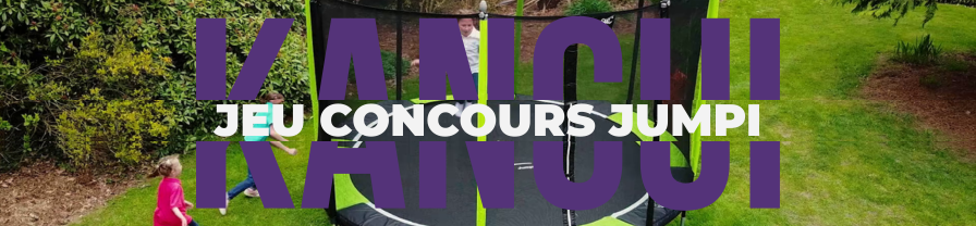 Jeu concours - gagnez un trampoline JUMPI