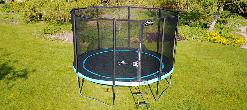 Filet de sécurité pour trampoline HomCom noir de 14 pi B3-0105