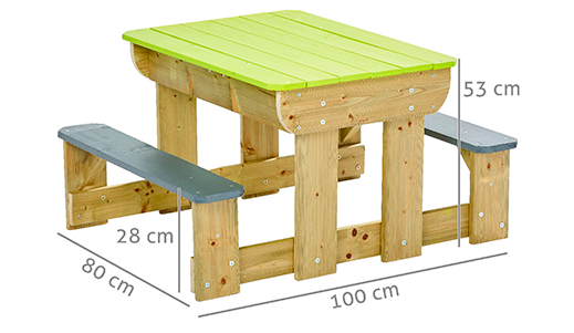 Dimensions-enfants-table