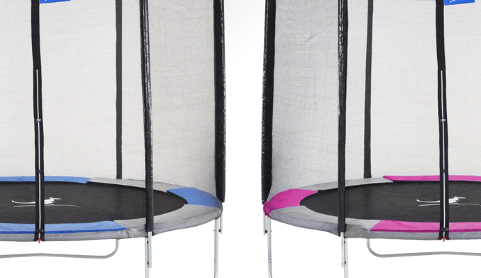 poteau adaptable sur d'autres trampolines