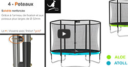 Vidéo de présentation du trampoline PUNCHI